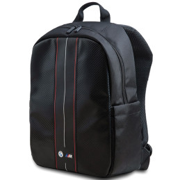 BMW Carbon & Red Stripe kuprinė skirta 16" nešiojamam kompiuteriui - juoda