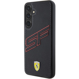 Ferrari Big SF Perforuotas dėklas, skirtas Samsung Galaxy S24+ - juodas