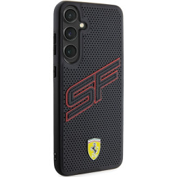 Ferrari Big SF Perforuotas dėklas, skirtas Samsung Galaxy S24+ - juodas
