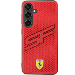 Ferrari Big SF Perforuotas dėklas, skirtas Samsung Galaxy S24+ - raudonas