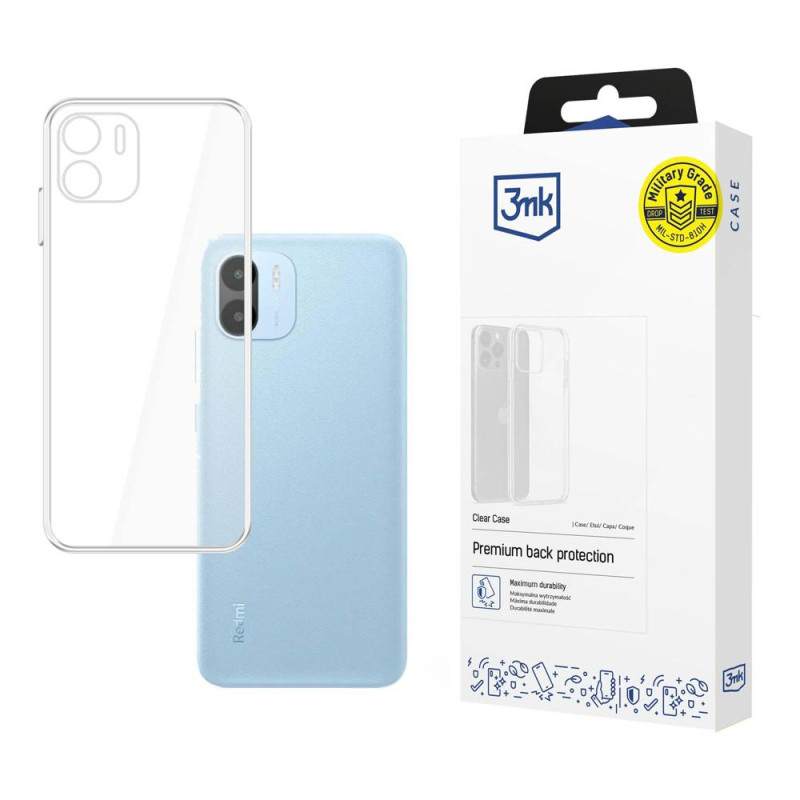 3mk skaidrus dėklas, skirtas Xiaomi Redmi A2 - skaidrus