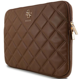 Guess Quilted 4G dangtelis 14" nešiojamam kompiuteriui - rudas