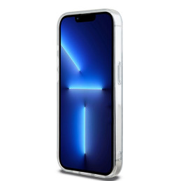 DKNY IML Mono & Stripe MagSafe dėklas iPhone 14 Pro Max - juodas