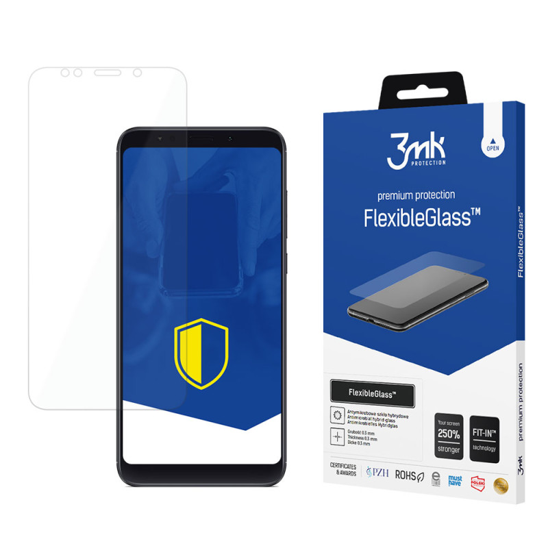 3mk FlexibleGlass™ hibridinis stiklas ant Xiaomi Redmi 5 Plus