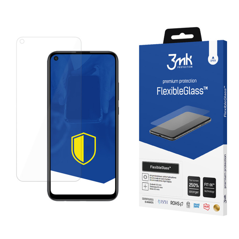 3mk FlexibleGlass™ hibridinis stiklas, skirtas Huawei P40 Lite E