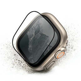 UNIQ Optix Vivid stiklas skirtas Apple Watch Ultra 49mm su aplikatoriumi