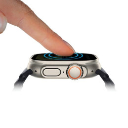 UNIQ Optix Vivid stiklas skirtas Apple Watch Ultra 49mm su aplikatoriumi