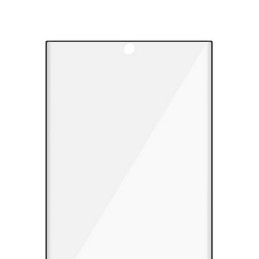 PanzerGlass E2E Microfracture antibakterinis stiklas, skirtas Samsung Galaxy S22 Ultra - su juodu rėmeliu