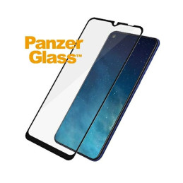 PanzerGlass E2E Įprastas grūdintas stiklas, skirtas Samsung Galaxy A22 5G - su juodu rėmeliu