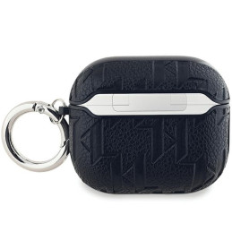 Karl Lagerfeld Monogram Choupette Head dėklas, skirtas AirPods 3 – juodas