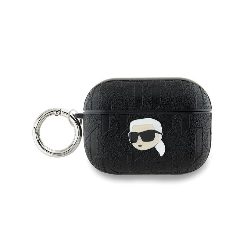 Karl Lagerfeld Monogram Karl Head dėklas, skirtas AirPods Pro 2 – juodas