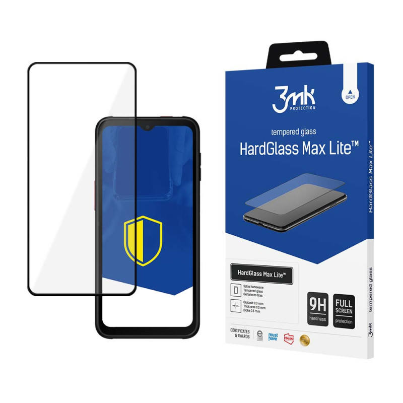 9H 3mk HardGlass Max Lite™ stiklas, skirtas Samsung Galaxy XCover 7