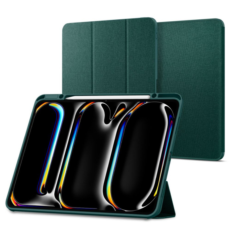 Spigen Urban Fit dėklas iPad Pro 13" 2024 - žalias