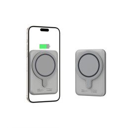 Tech-Protect PB10 LifeMag MagSafe 5000 mAh maitinimo blokas - titanas