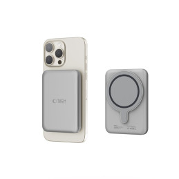 Tech-Protect PB10 LifeMag MagSafe 5000 mAh maitinimo blokas - titanas