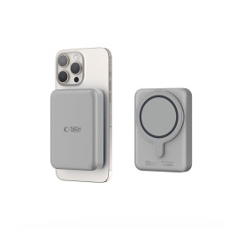 Powerbank Tech-Protect PB11 LifeMag MagSafe 10000 mAh - titanas
