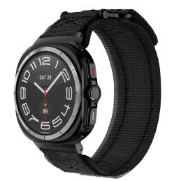 Tech-Protect Scout Pro dirželis, skirtas Samsung Galaxy Watch Ultra (47 mm) - juodas