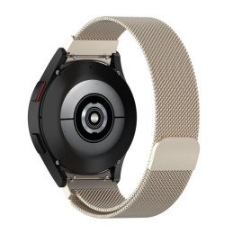 Tech-Protect MilaneseBand, skirta Samsung Galaxy Watch 4 / 5 / 5 Pro / 6 / 7 / FE - auksinis