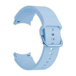 Tech-Protect silikoninis dirželis, skirtas Samsung Galaxy Watch 4/ 5/ 5 Pro/ 6/ 7/ FE – mėlynas