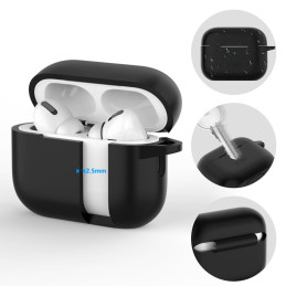 Tech-Protect Silicone Hook dėklas, skirtas Apple AirPods Pro 1/ 2 - violetinė