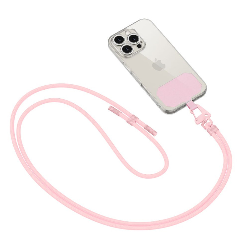 Tech-Protect C5S Rope Crossbody Strap - rožinė