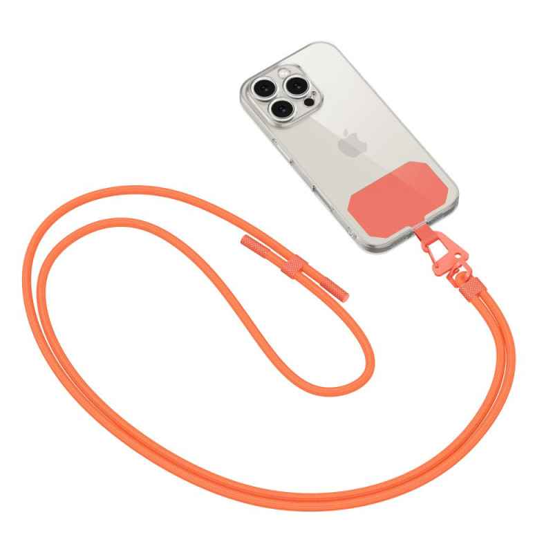 Tech-Protect C5S Rope Crossbody Strap - oranžinė