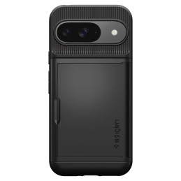 Spigen Slim Armor CS dėklas, skirtas Google Pixel 9 / 9 Pro – juodas