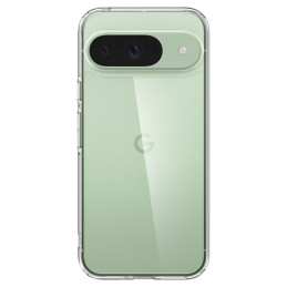 Spigen Ultra Hybrid dėklas, skirtas Google Pixel 9 / 9 Pro - skaidrus