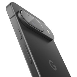 „Spigen Optik.tR Ez Fit“ fotoaparato grūdintas stiklas, skirtas „Google Pixel 9“ (2 pakuotės)