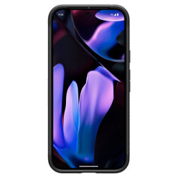 Spigen Rugged Armor dėklas, skirtas Google Pixel 9 Pro XL – juodas