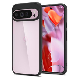 Spigen Ultra Hybrid dėklas, skirtas Google Pixel 9 Pro XL – juodas