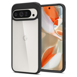 Spigen Ultra Hybrid dėklas, skirtas Google Pixel 9 Pro XL – juodas