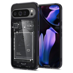 Spigen Ultra Hybrid dėklas, skirtas Google Pixel 9 Pro XL – pilkas