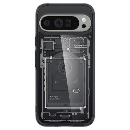 Spigen Ultra Hybrid dėklas, skirtas Google Pixel 9 Pro XL – pilkas
