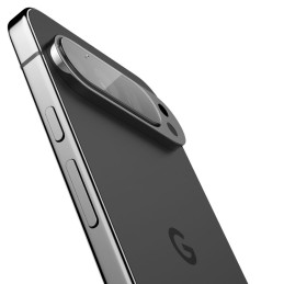„Spigen Optik.tR Ez Fit“ fotoaparato grūdintas stiklas, skirtas „Google Pixel 9 Pro XL“ (2 pakuotės)