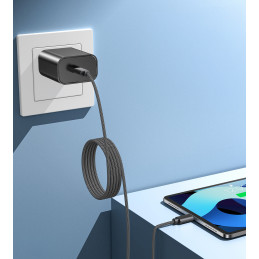 Choetech XCC-1054 240 W laidas su Power Delivery 3.1 USB-C magnetiniu 1,2 m - juodas