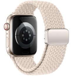 Tech-Protect Nylonmag dirželis, skirtas Apple Watch 4 / 5 / 6 / 7 / 8 / 9 / SE (38 / 40 / 41 mm) - smėlio spalvos