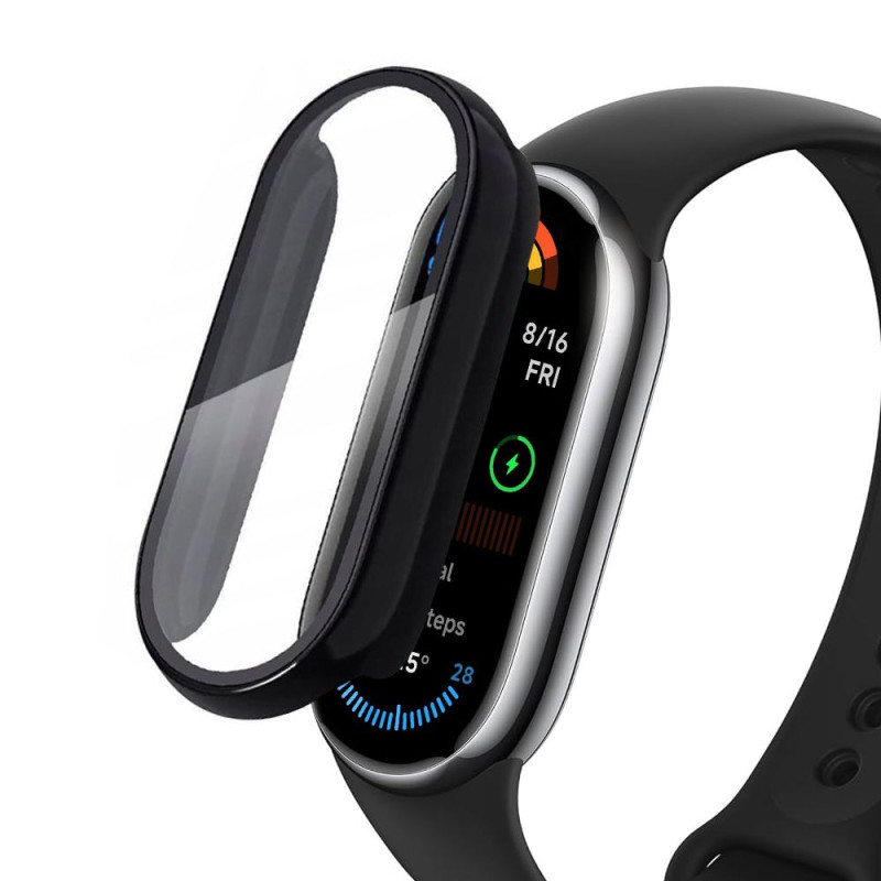 Tech-Protect Defense360 dėklas, skirtas Xiaomi Smart Band 9 / 9 NFC - juodas