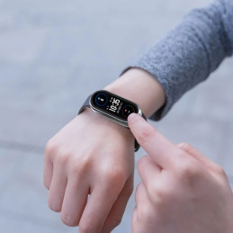 Tech-Protect Defense360 dėklas, skirtas Xiaomi Smart Band 9 / 9 NFC - juodas