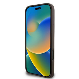 Guess 4G Big Logo dėklas, skirtas iPhone 16 Pro Max - rudas