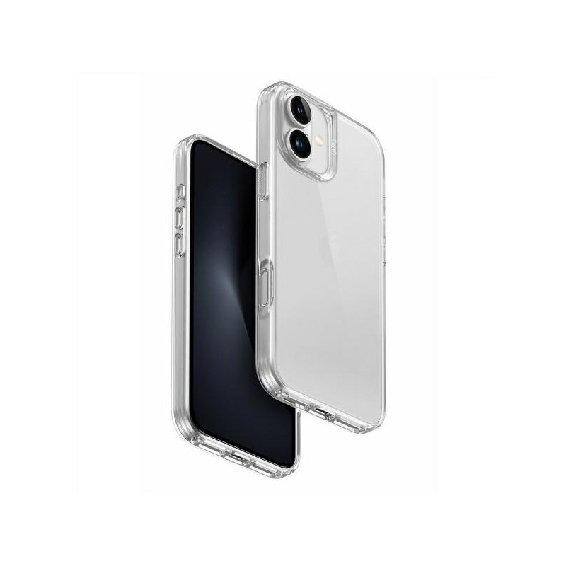 UNIQ Air Fender dėklas iPhone 16 Plus - skaidrus