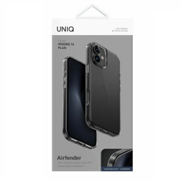 UNIQ Air Fender dėklas iPhone 16 Plus - pilkas