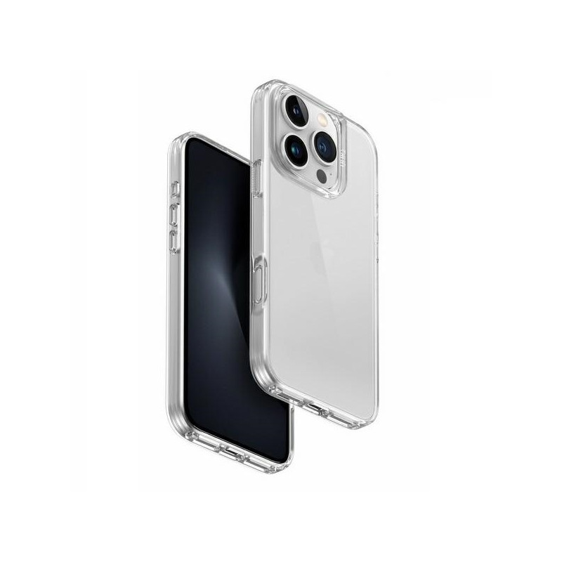 UNIQ Air Fender dėklas iPhone 16 Pro - skaidrus