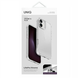 UNIQ LifePro Xtreme dėklas, skirtas iPhone 16 Plus - skaidrus