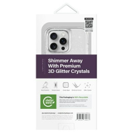 UNIQ LifePro Xtreme Magclick įkrovimo dėklas iPhone 16 Pro - skaidrus