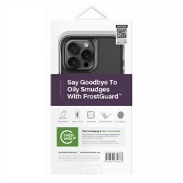 UNIQ LifePro Xtreme Magclick įkrovimo dėklas, skirtas iPhone 16 Pro Max - pilkas