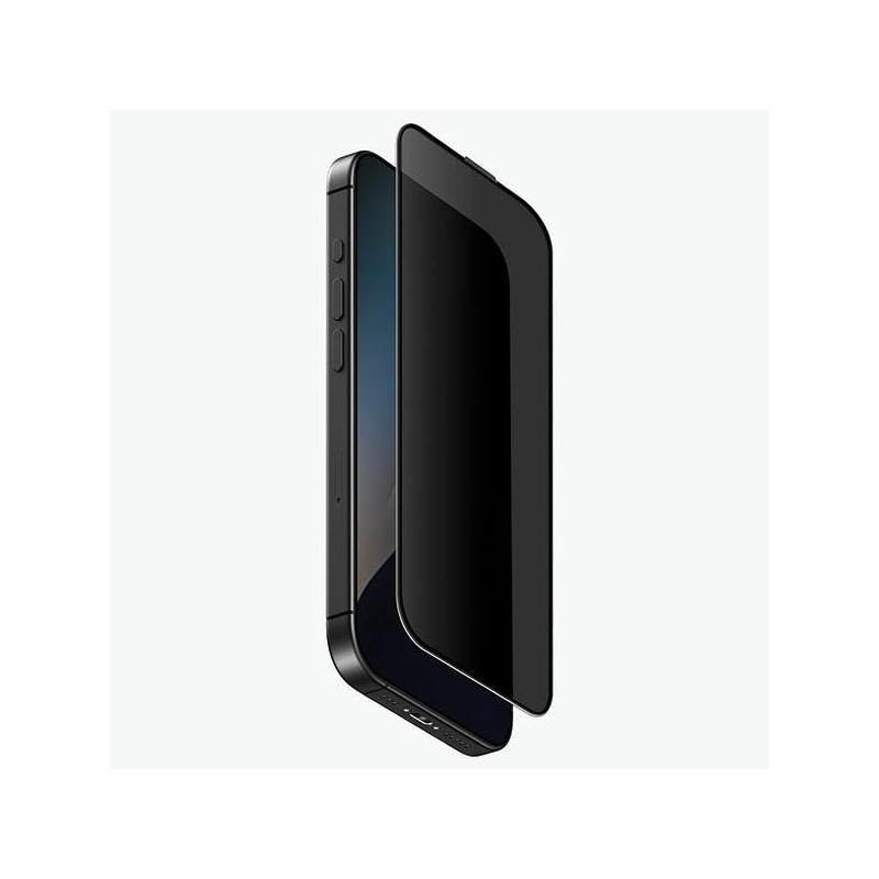 UNIQ Optix Privacy grūdintas stiklas su privatumo aplikatoriumi iPhone 16 Pro