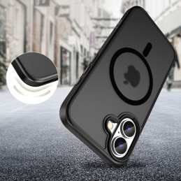 Tech-Protect MagMat MagSafe dėklas iPhone 16 Plus - juodas