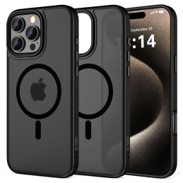 Tech-Protect MagMat MagSafe dėklas iPhone 16 Pro - juodas