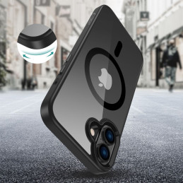 Tech-Protect MagMat MagSafe dėklas iPhone 16 Plus - skaidrus